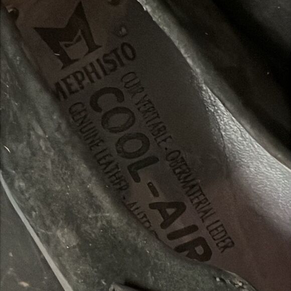 MEPHISTO Cool Air Black Suede Mary Jane Shoes Size 11 B57 - Picture 5 of 9